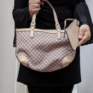 Authentic GUCCI With pouch Diamante Tote Bag